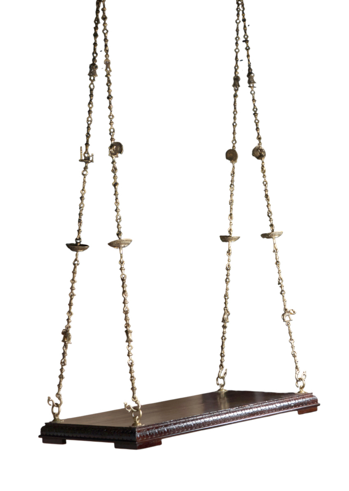 Carved Bench Jhula Swing