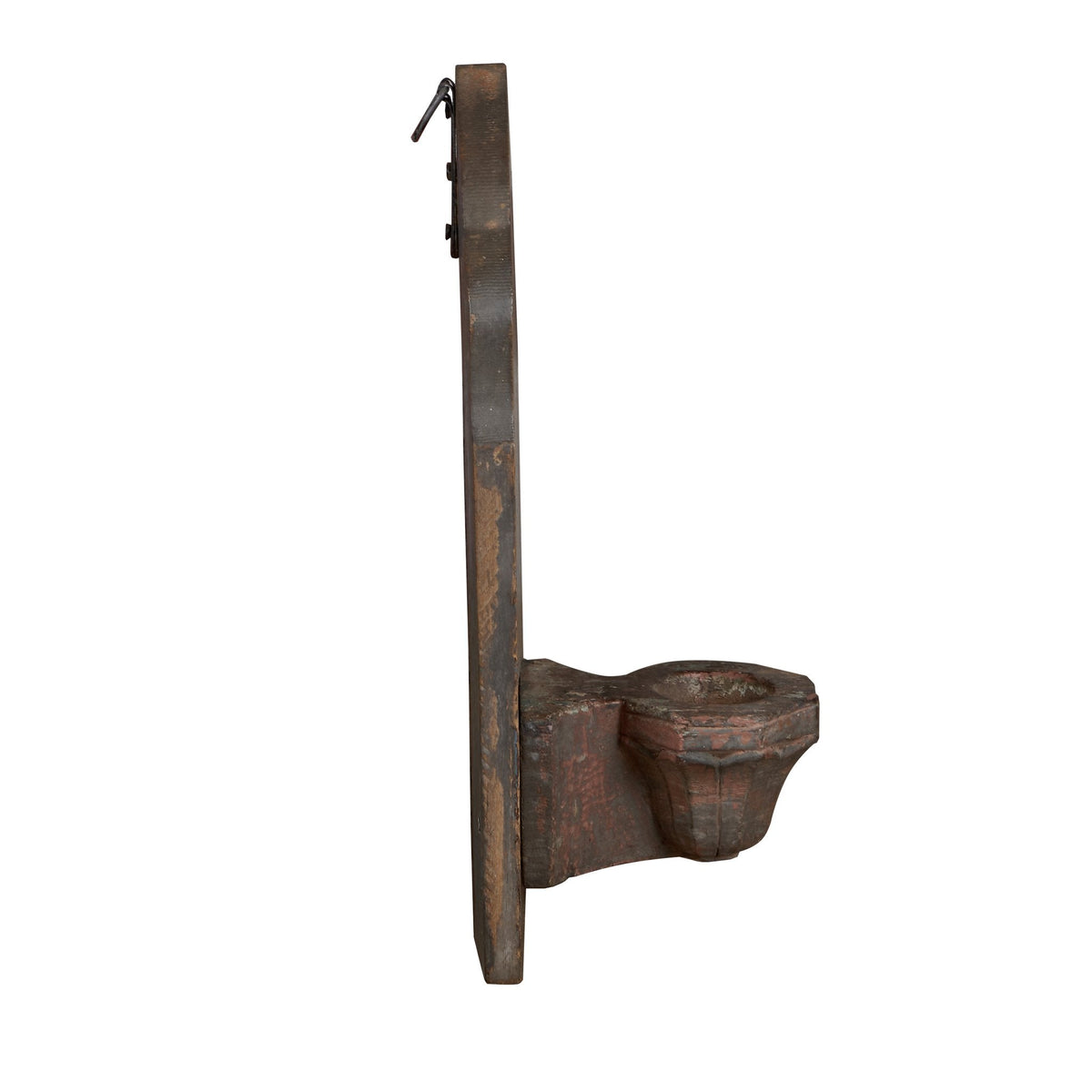 Arched Wood Jharokha-Style Accent Votive Sconce by Studio Vastu