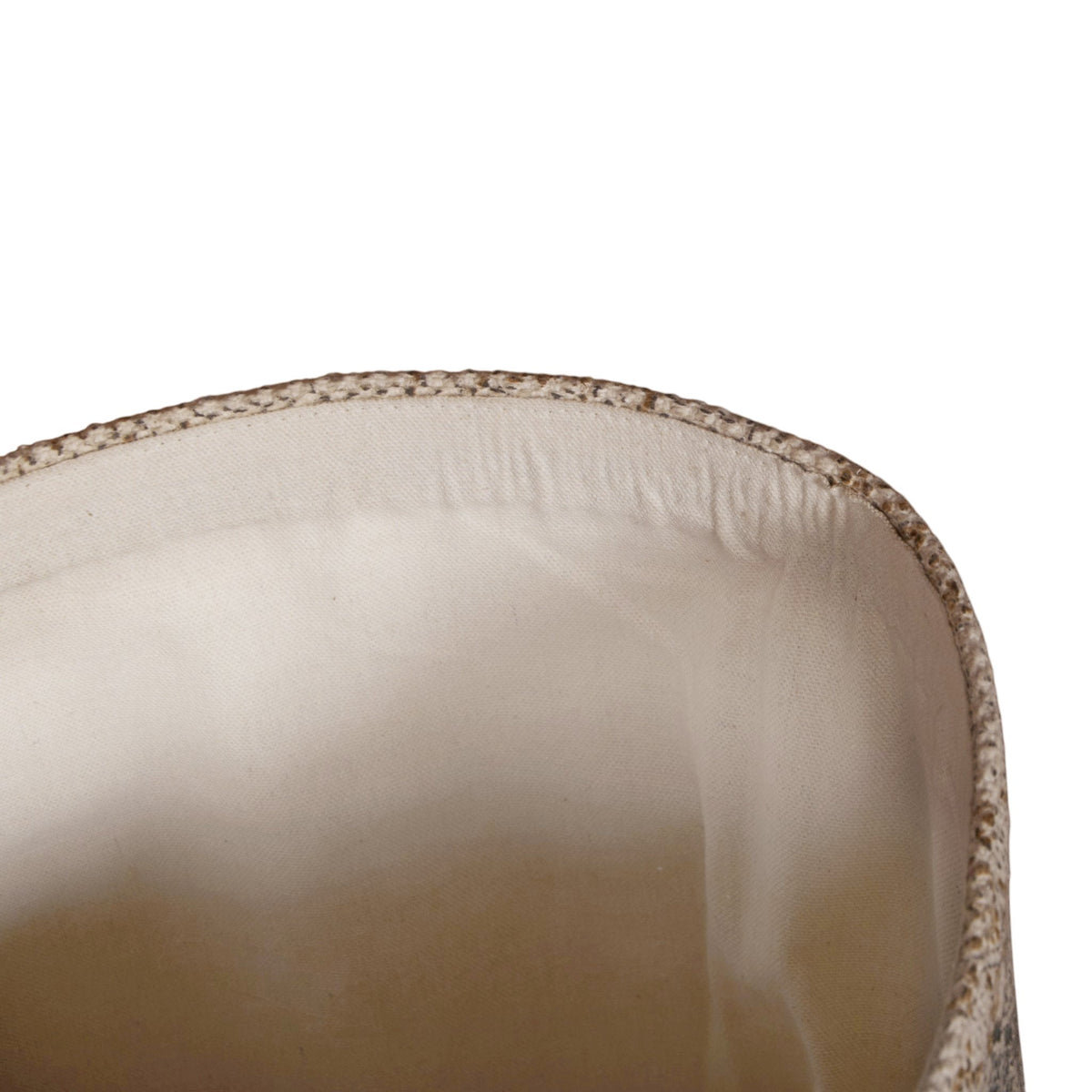 Block Print Cotton Storage Basket by Studio Vastu