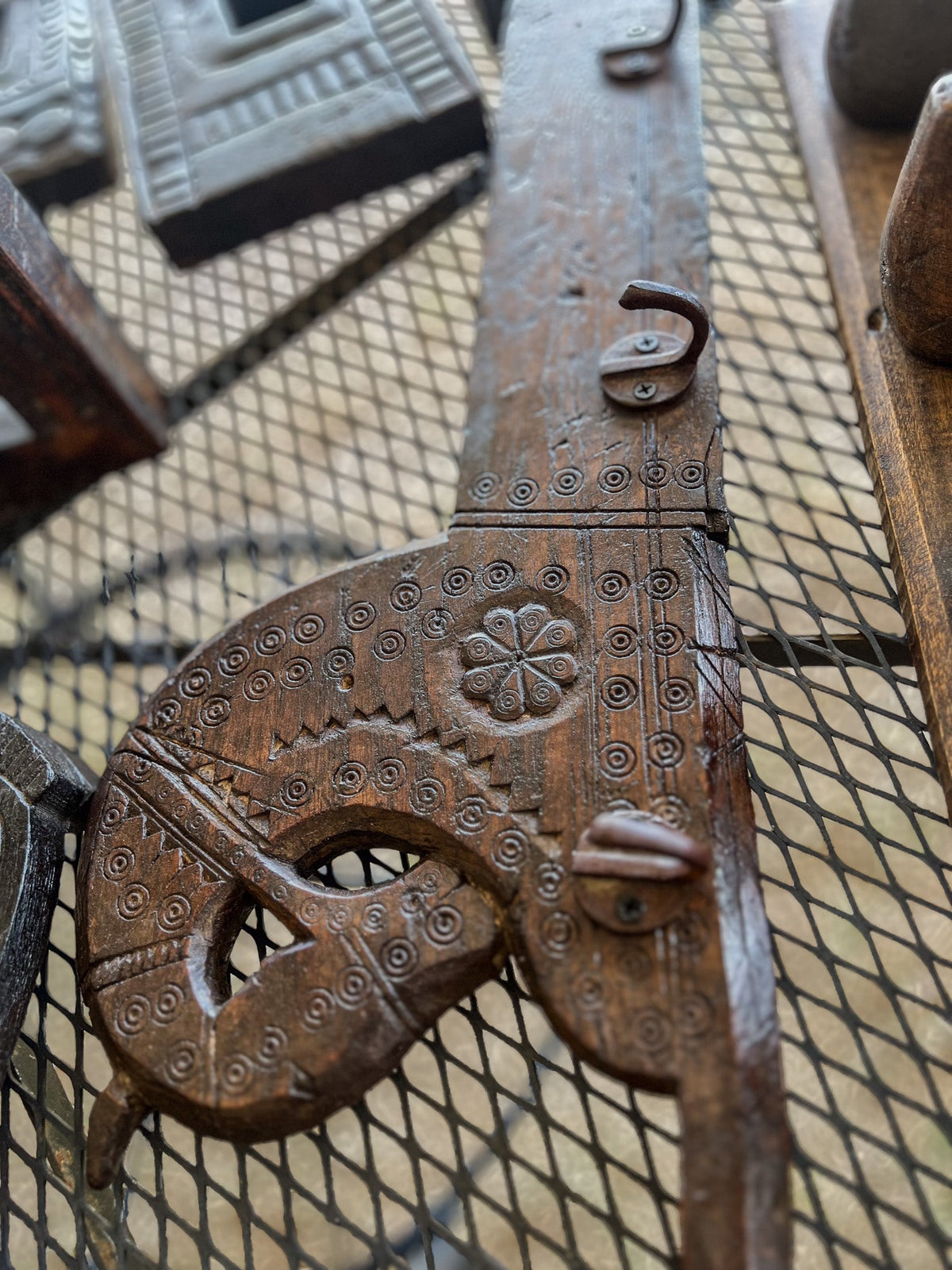 Carved Horse Wall Hook by Studio Vastu