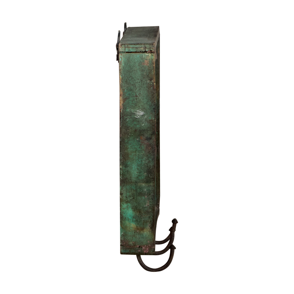 Carved Horseman Wood & Iron Wall Hook by Studio Vastu