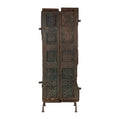 Carved Teak Haveli Door Panel by Studio Vastu