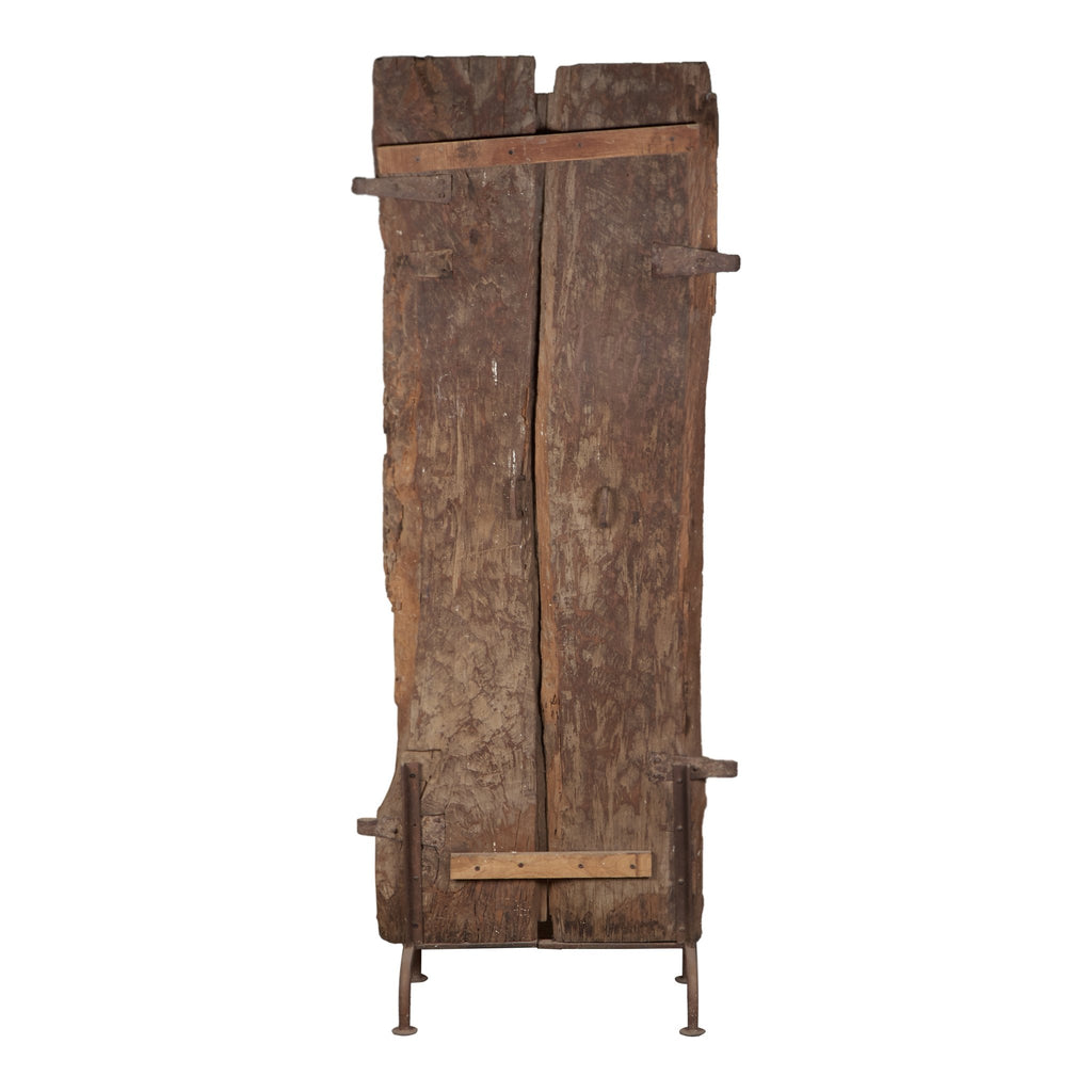 Carved Teak Haveli Door Panel by Studio Vastu