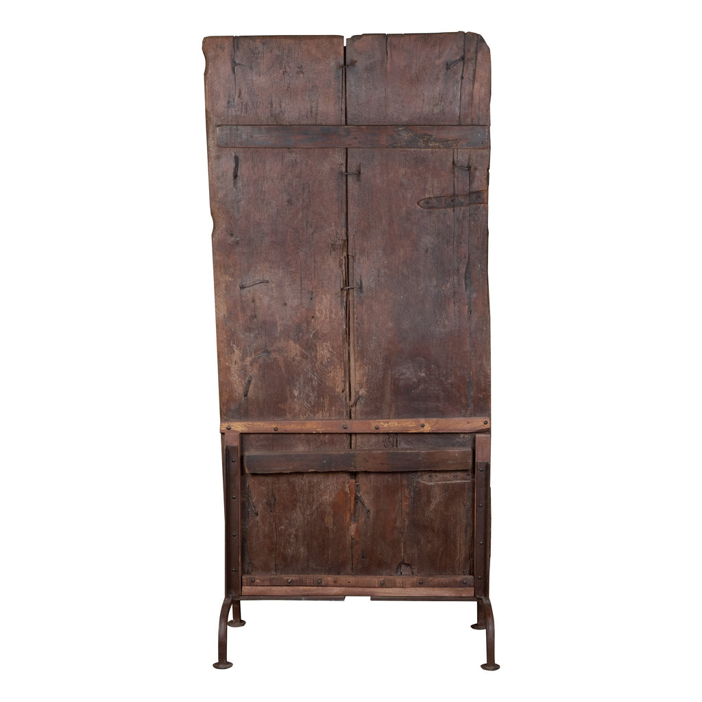Carved Teak Haveli Door Panel by Studio Vastu