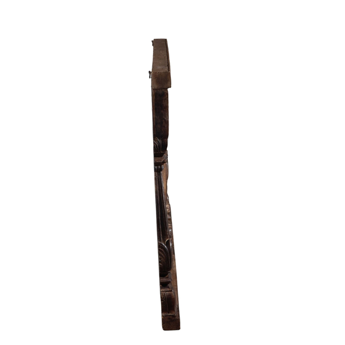 Carved Teak Jharokha Dual Arch Frame by Studio Vastu