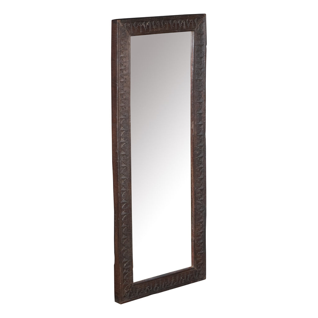 Carved Teak Jharokha Mirror by Studio Vastu