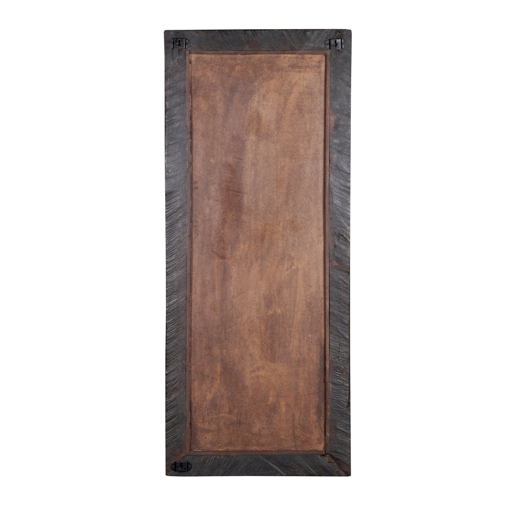 Carved Teak Jharokha Mirror by Studio Vastu