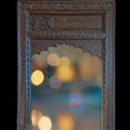 Carved Teak Jharokha Mirror by Studio Vastu