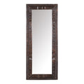 Carved Teak Jharokha Wall Mirror by Studio Vastu