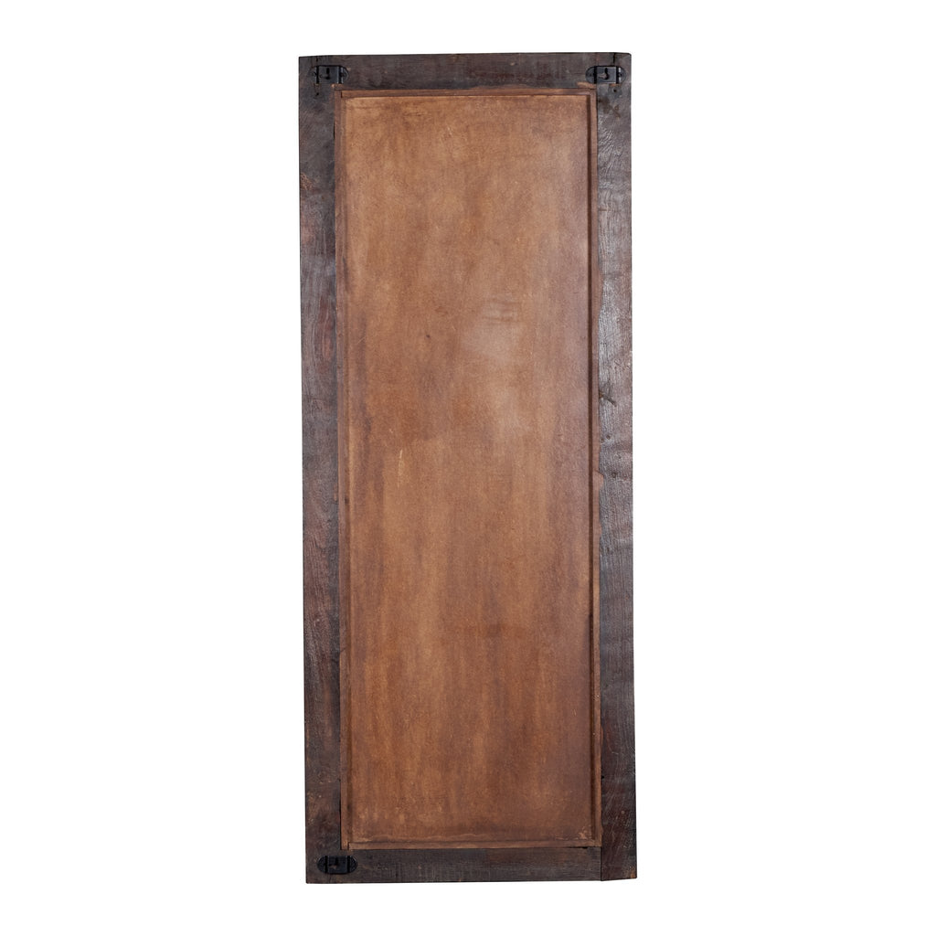 Carved Teak Jharokha Wall Mirror by Studio Vastu
