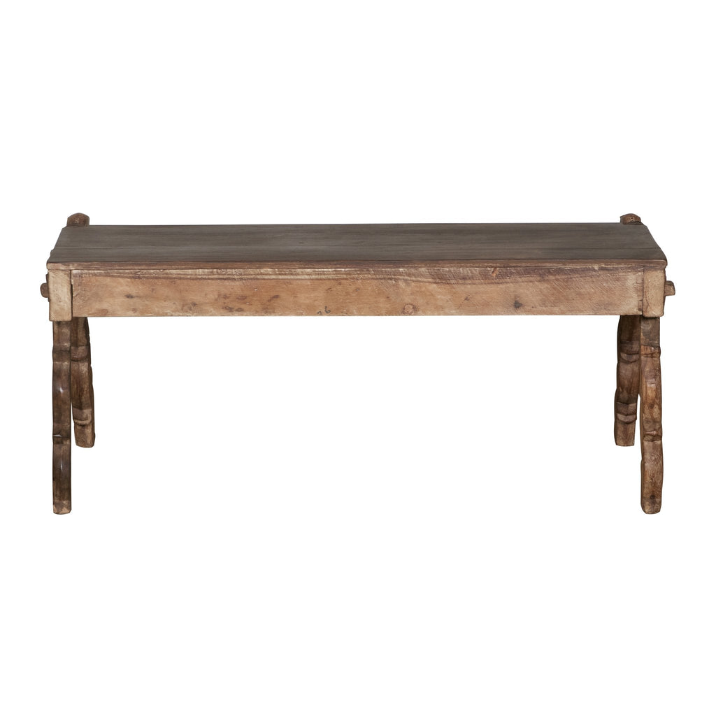 Carved Wood Damchiya Coffee Table by Studio Vastu