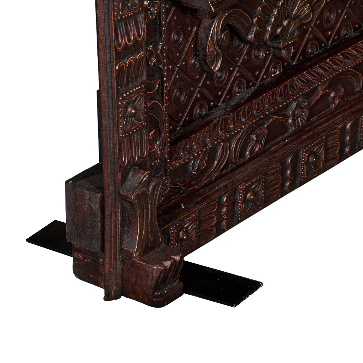 Carved Wood Haveli Jharokha Frame by Studio Vastu