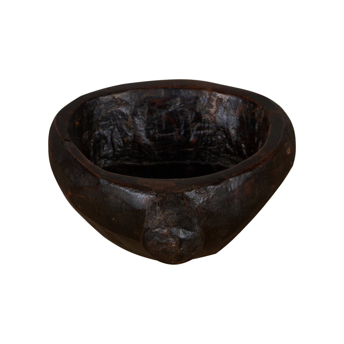 Carved Wooden Grain Bowl by Studio Vastu