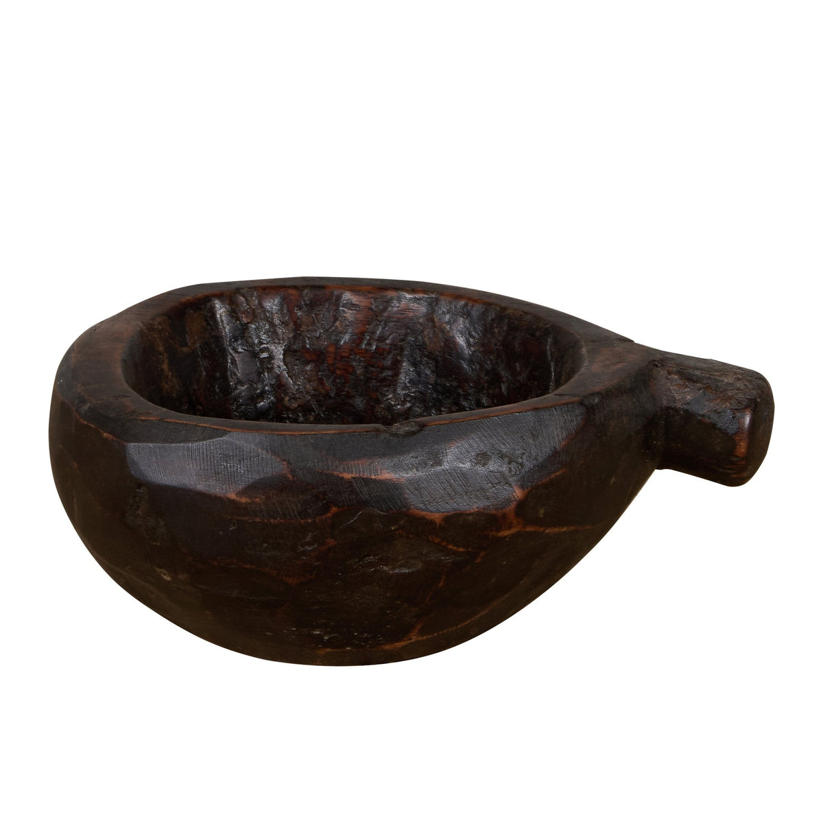 Carved Wooden Grain Bowl by Studio Vastu