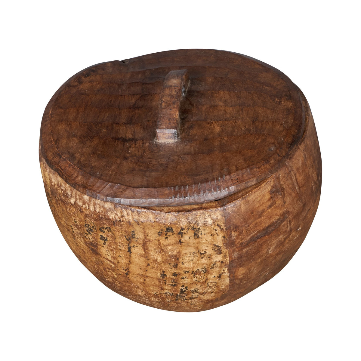 Carved Wooden Lidded Vessels by Studio Vastu