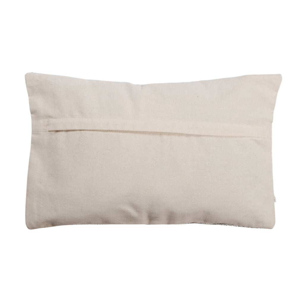 Cotton Block-Printed Lumbar Pillow by Studio Vastu