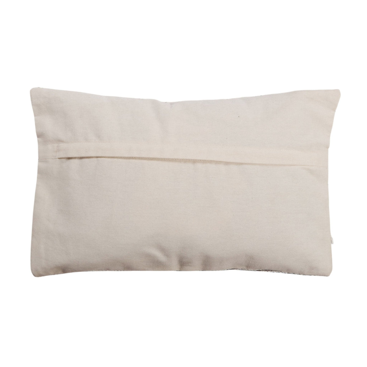 Cotton Block-Printed Lumbar Pillow by Studio Vastu