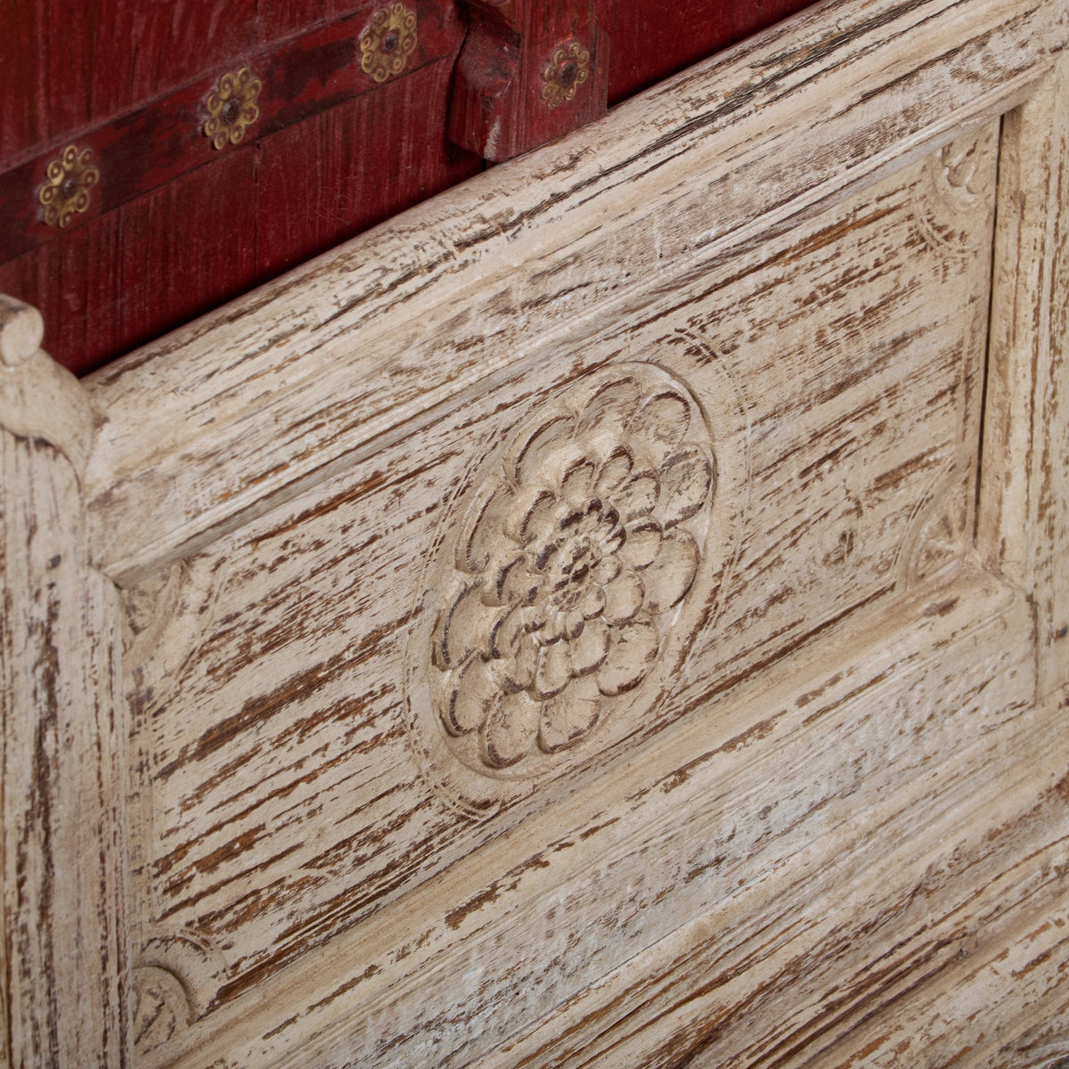 Crimson Shutter Vintage Jharokha Window by Studio Vastu