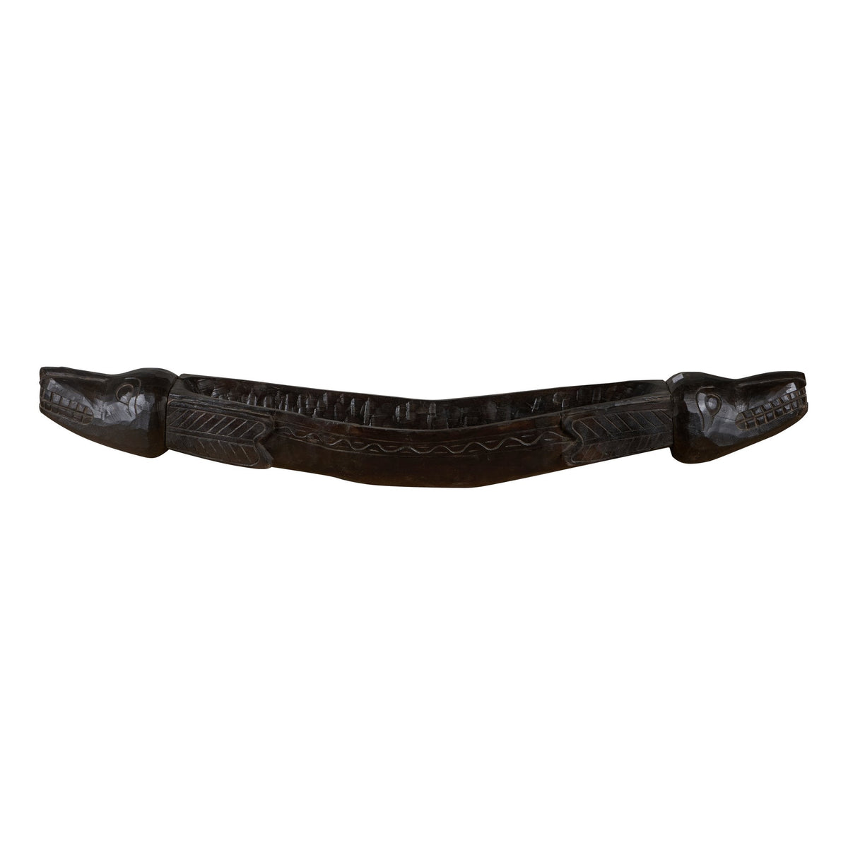 Crocodile Wood Kharal Trough by Studio Vastu
