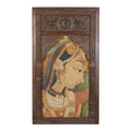 Dancing Girl Wood and Canvas Wall Art