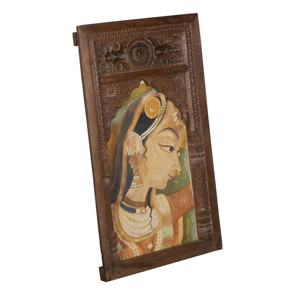Dancing Girl Wood and Canvas Wall Art