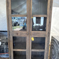 Driftwood Glass Display Cabinet by Studio Vastu