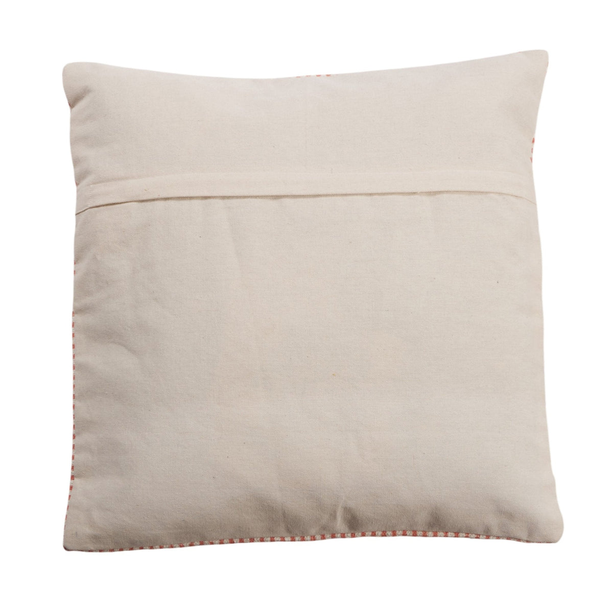 Embroidered Eye Motif Cotton Pillowcase by Studio Vastu