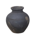 Etched Black Clay Terracotta Vessel by Studio Vastu