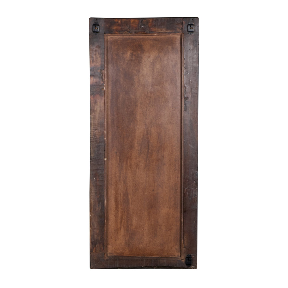 Foliate Teak Wood Wall Mirror by Studio Vastu