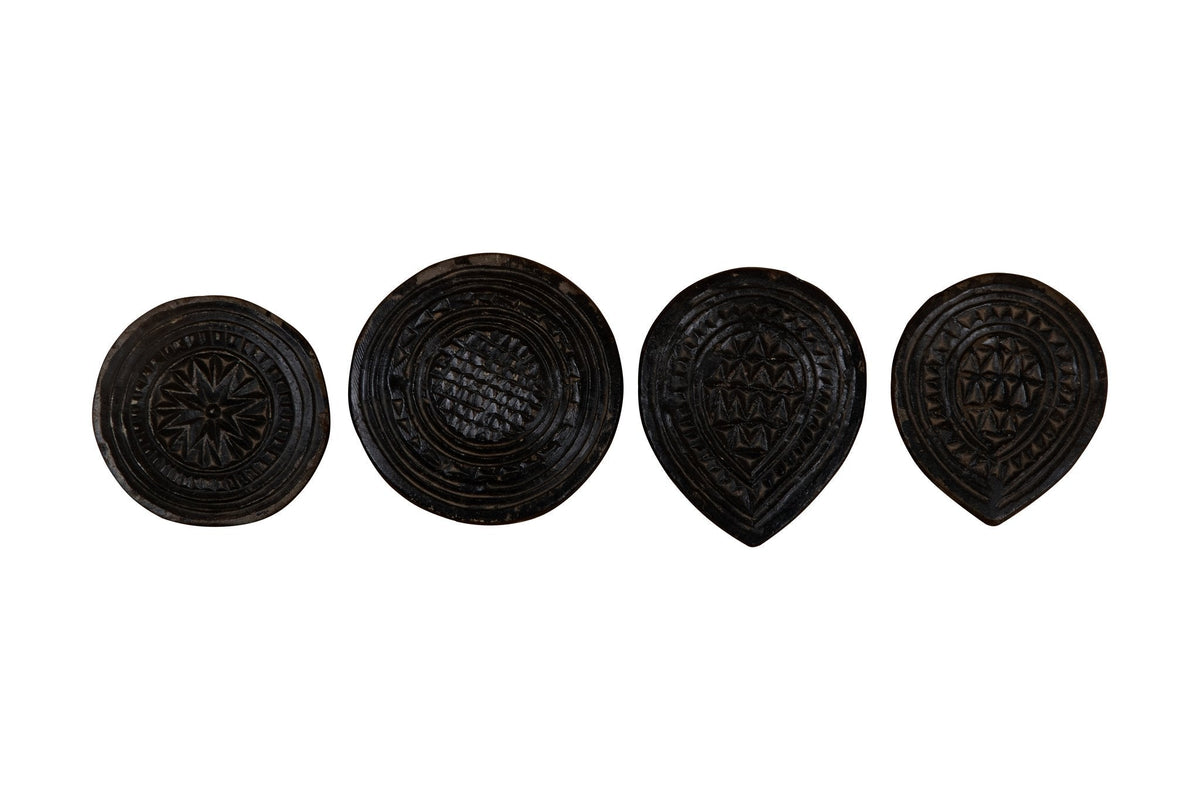 Geometric Stone Carving Set by Studio Vastu