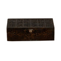 Hand-Painted Floral Keepsake Box by Studio Vastu