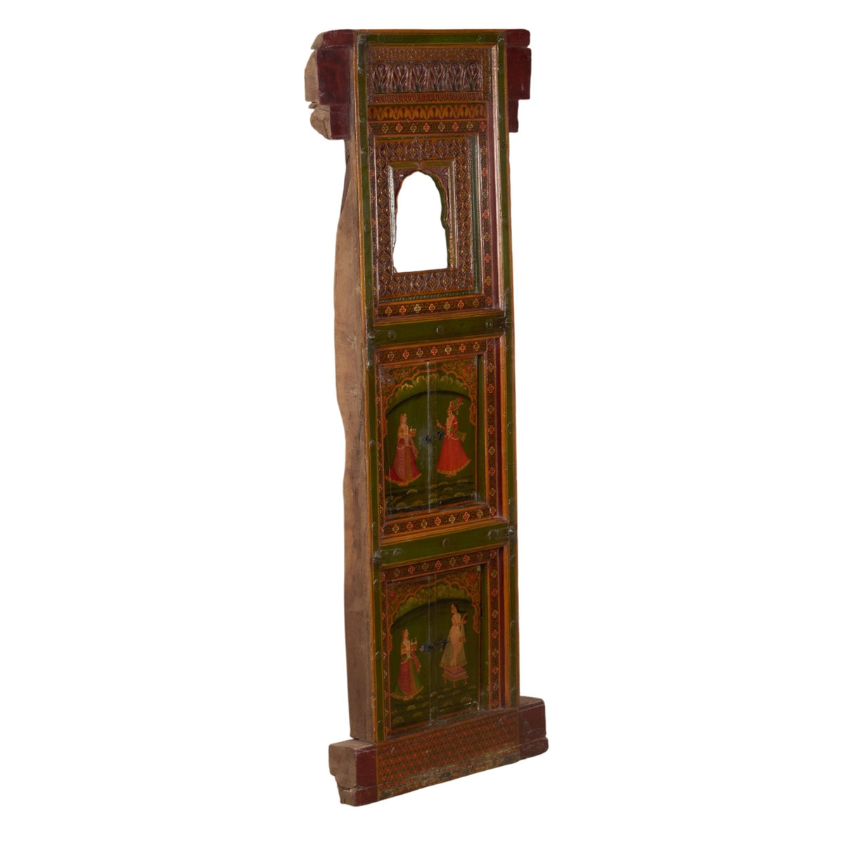 Hand-Painted Jharokha Wall Panel by Studio Vastu