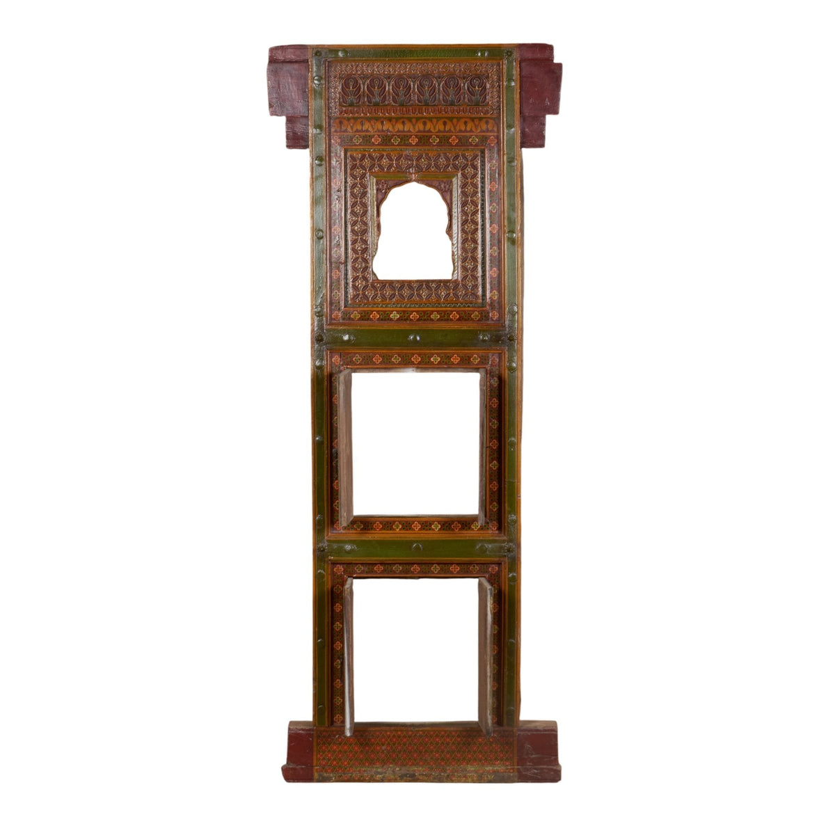 Hand-Painted Jharokha Wall Panel by Studio Vastu