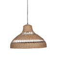 Handwoven Rattan Tiered Pendant Light by Studio Vastu