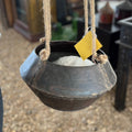 Hanging Metal Vessel Planter by Studio Vastu
