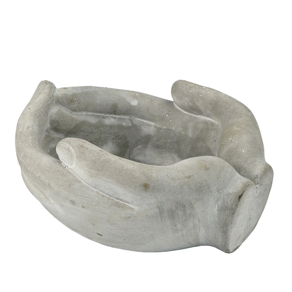 Helping Hand Concrete Planter Small by Studio Vastu