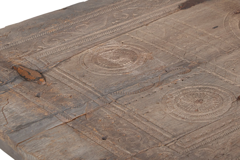 Himalayan Teak Low Coffee Table by Studio Vastu