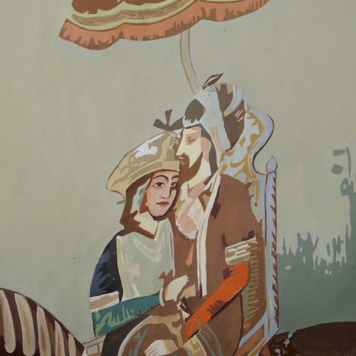 Jungle Ride King & Queen Wooden Wall Art