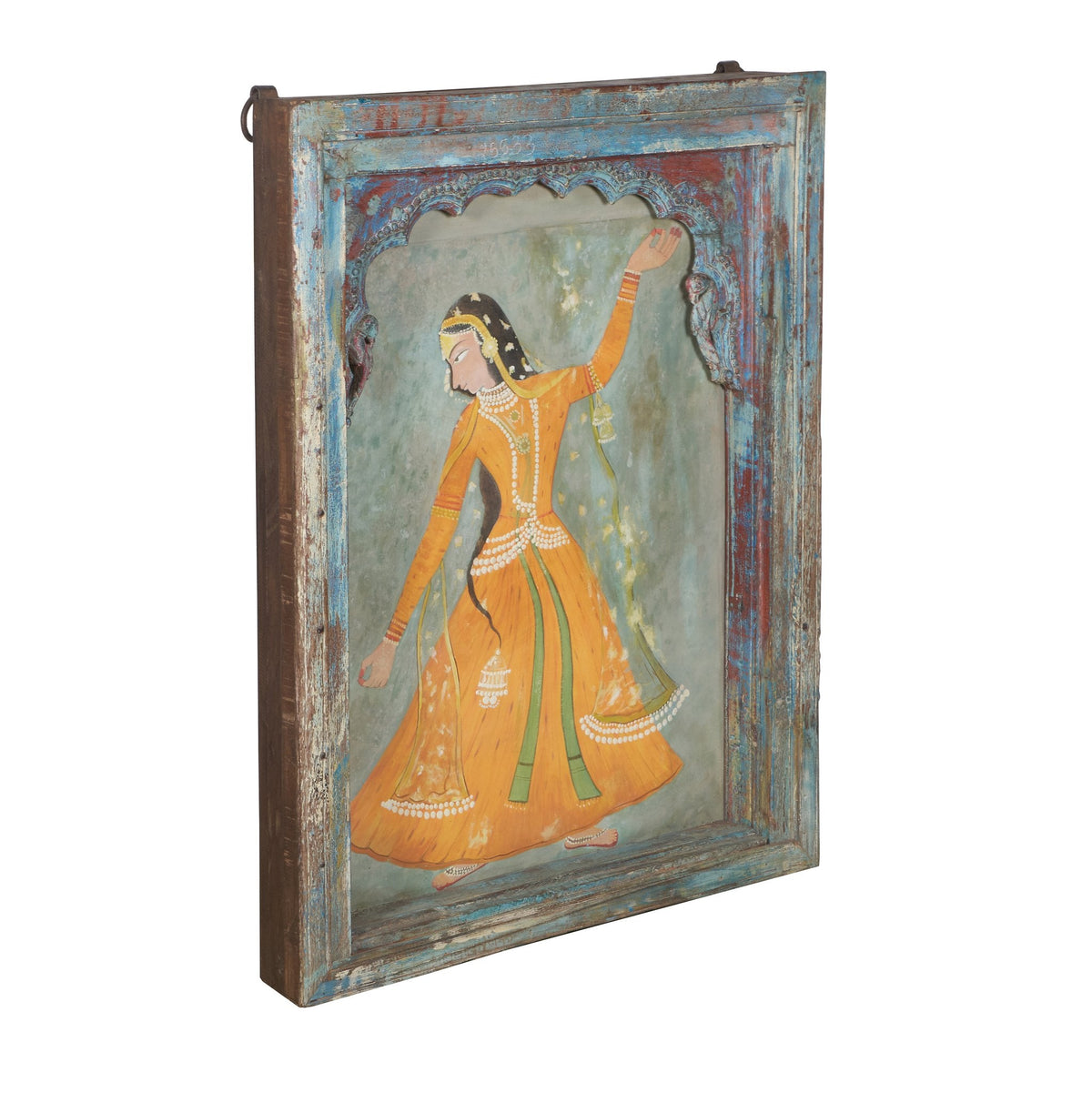 Lady in Window Canvas Wall Art