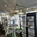 Large Clear Glass Lantern Light by Studio Vastu