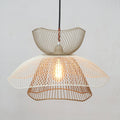 Layered Steel Mesh Bloom Pendant Light by Studio Vastu