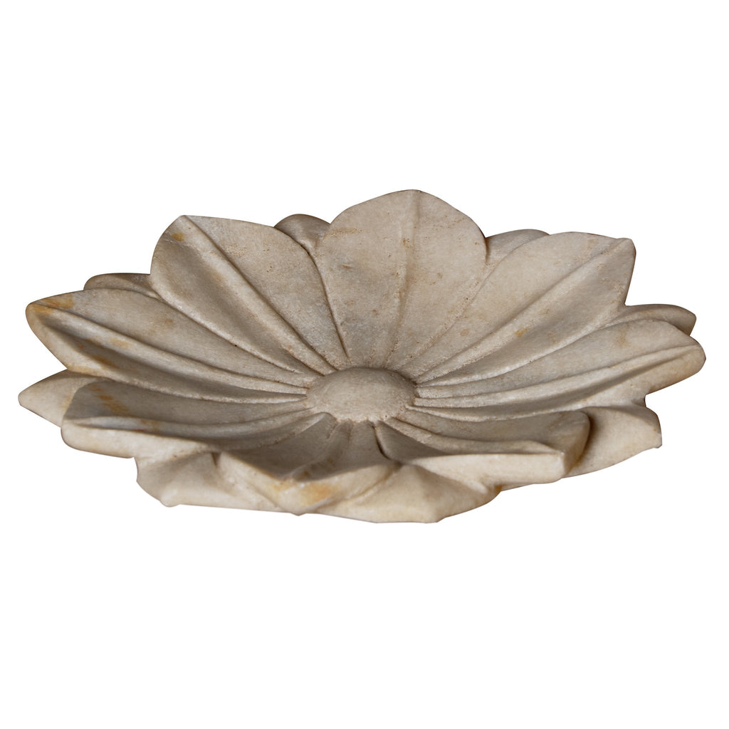 Lotus Petal Marble Dish Set by Studio Vastu