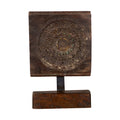 Mandala Rosette Wooden Fragment by Studio Vastu