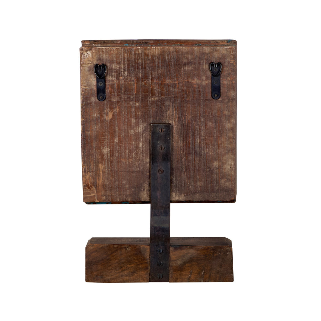 Mandala Rosette Wooden Fragment by Studio Vastu