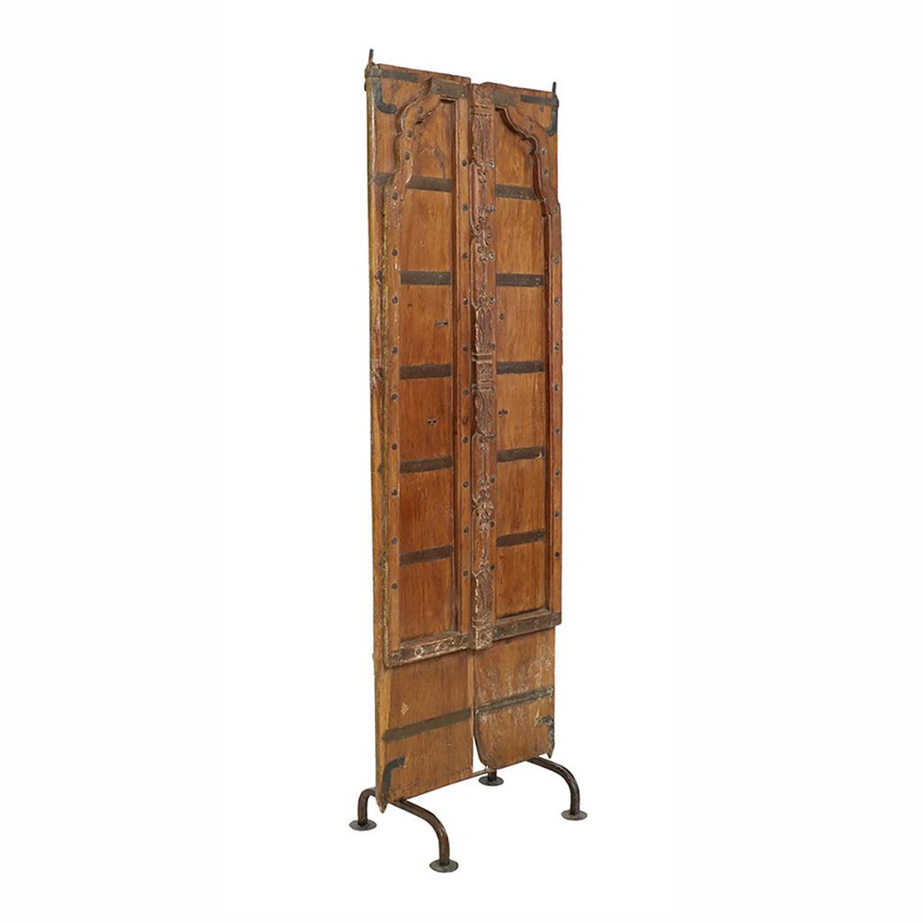 Moorish Teak Door on Stand by Studio Vastu