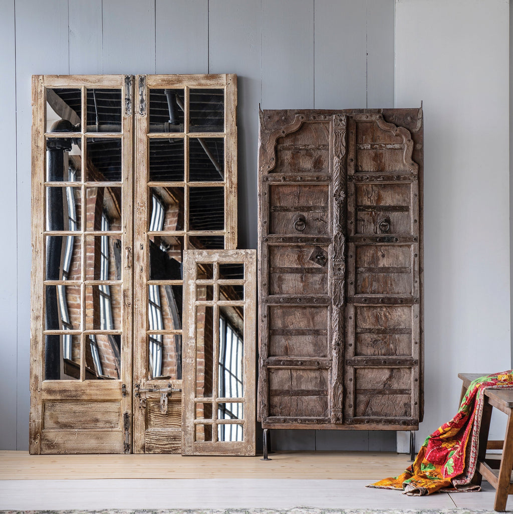 Moorish Teak Door on Stand by Studio Vastu