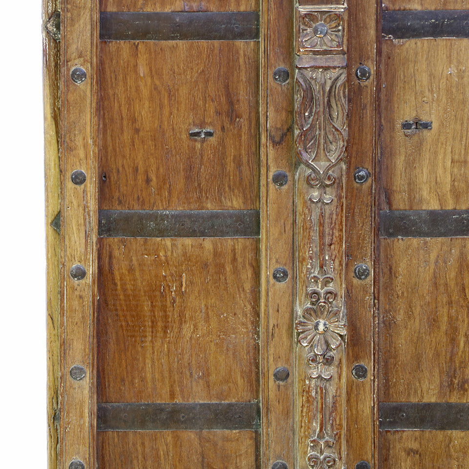 Moorish Teak Door on Stand by Studio Vastu