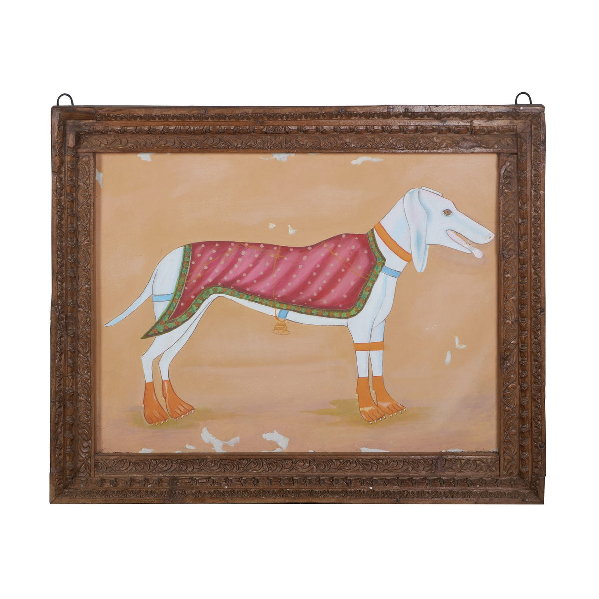 Royal Dog Canvas and Wood Wall Art