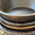 Rustic Wooden Dough Bowl by Studio Vastu