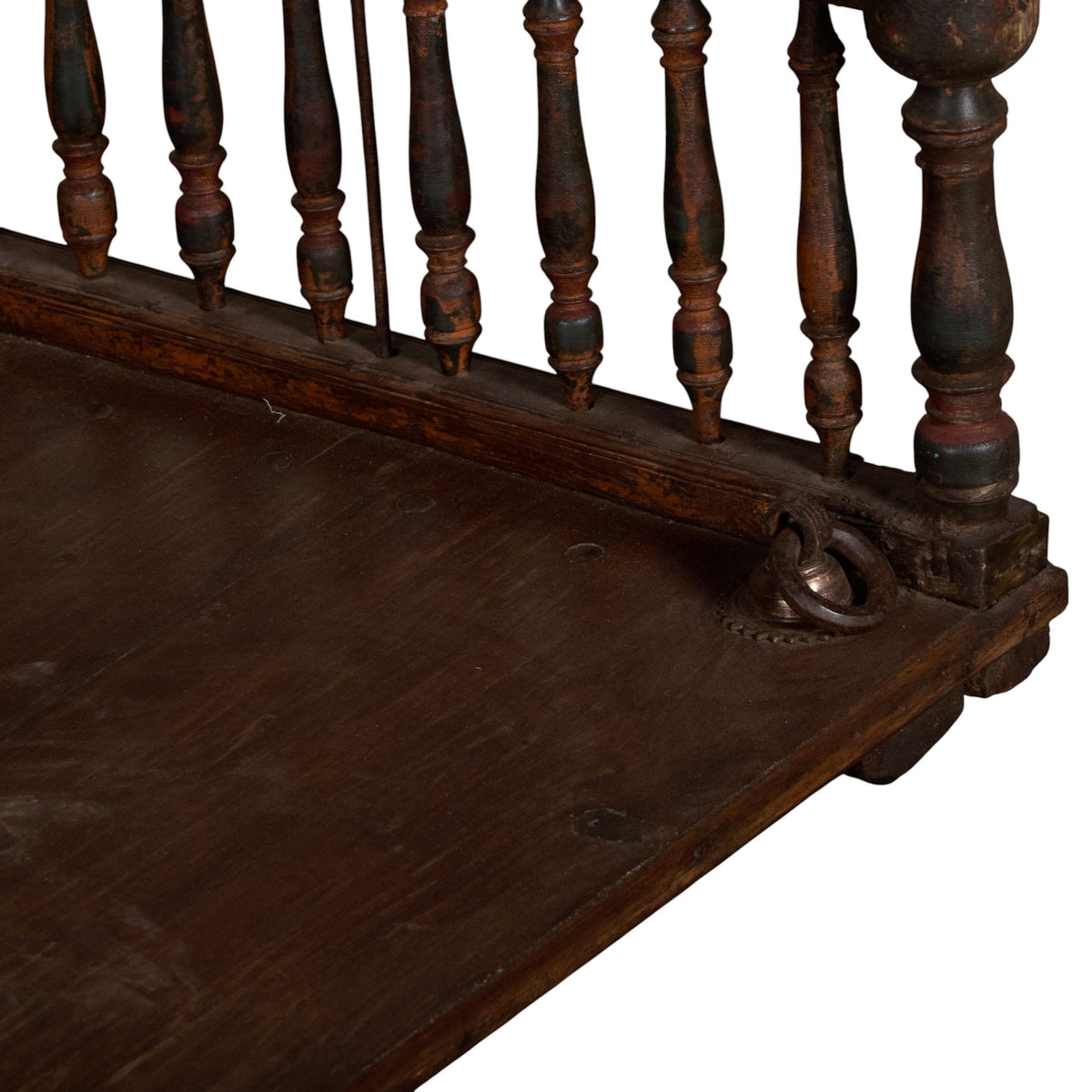 Spindle Teak Indian Jhoola Swing by Studio Vastu